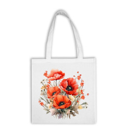 Bavlnená taška - Kvety 17