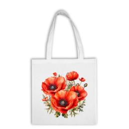 Bavlnená taška - Kvety 21
